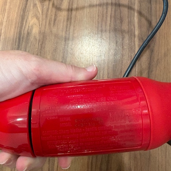 Kitchenaid Two Speed Immersion Blender Red - Picture 4 of 8